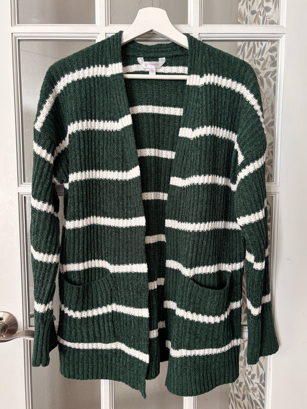 NO BOUNDARIES Chenille Open Front Cardigan Sz XL (Juniors)